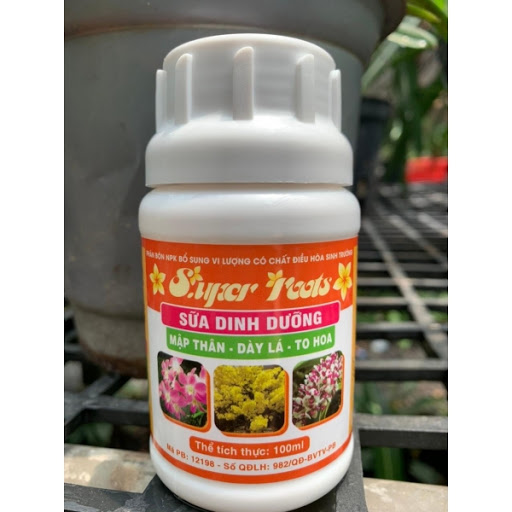 Phân SUPER ROOTS - Sữa Dinh Dưỡng cho Lan và Cây Trồng giúp cây khỏe hoa to đẹp - 100ml