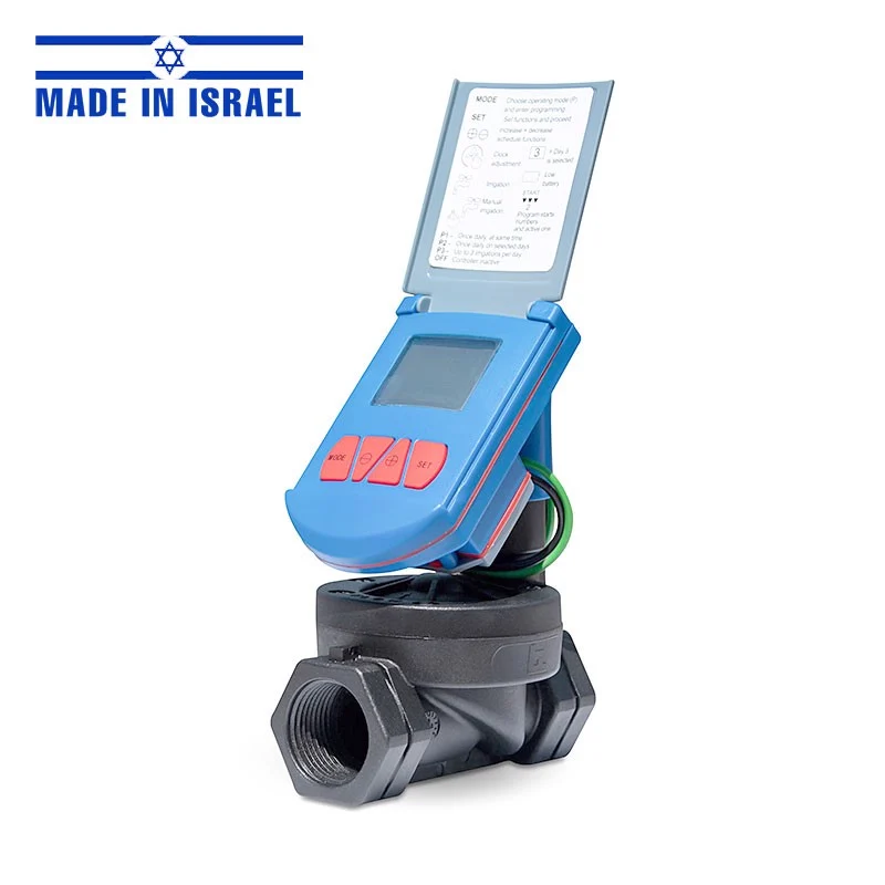 BỘ HẸN GIỜ TƯỚI CÂY TỰ ĐỘNG TÍCH HỢP VAN PHI 34MM BACCARA G75-C-160 ISRAEL