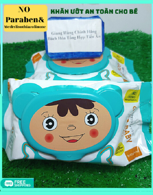 Combo 2 Bịch Khăn Giấy Ướt GOLD BABY 2 X 100 Tờ