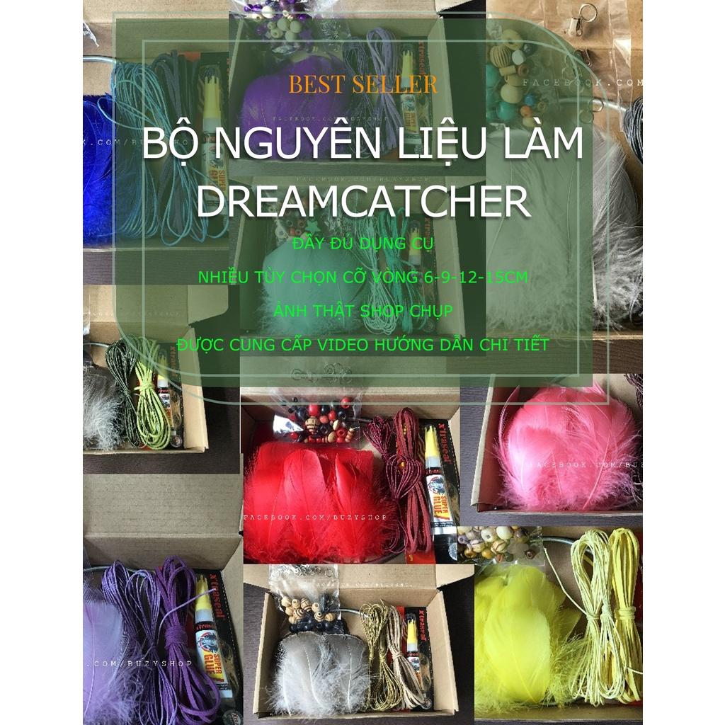 bộ nguyên liệu làm dreamcatcher (mẫu đợt 2