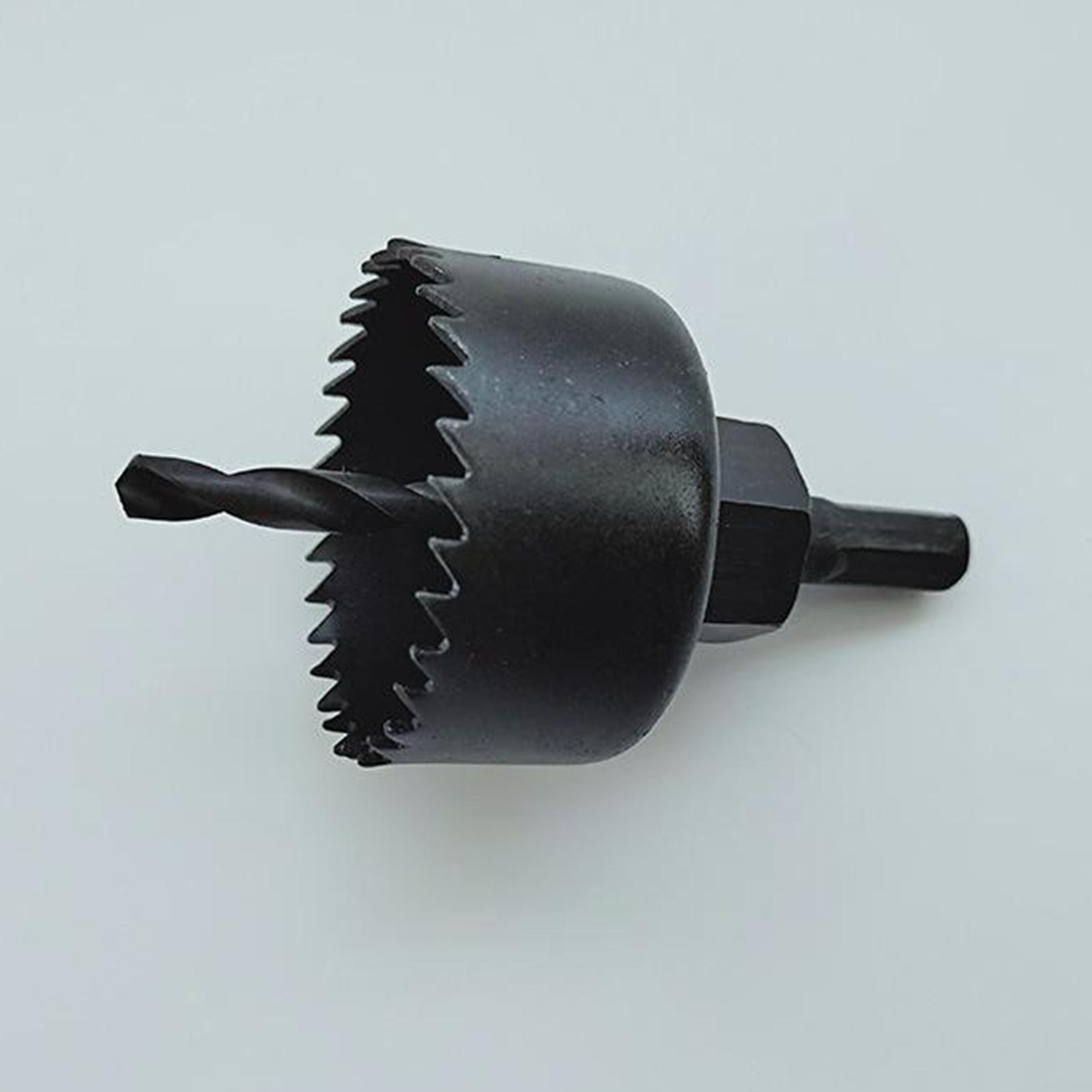 Hole Saw Drill Bit Kit 16 pcs w/ Mandrels Saws Wood Plastic Sheet Metal Cutting