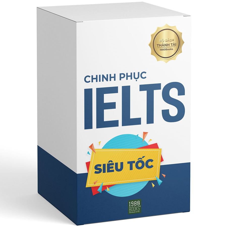 Hộp Sách (Gồm 3 Cuốn) Chinh Phục IELTS: “Check Your English Vocabulary For IELTS” + “IELTS No Vocab - No Worries!” + “Unconventional Tactics For Achieving IELTS Writing”