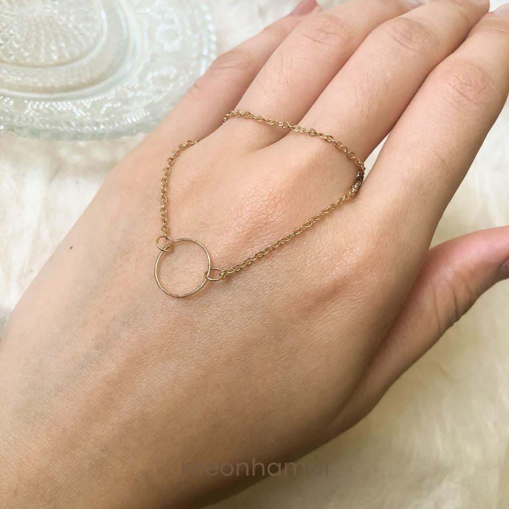 Vòng cổ titan khoen tròn đơn giản MEONHAMAI VC006