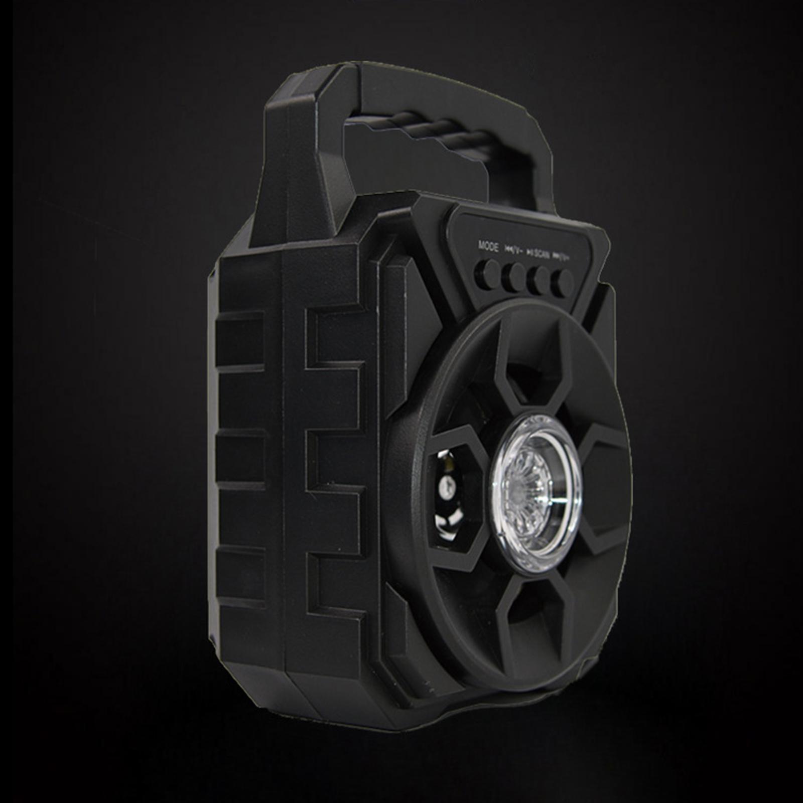 Portable Disco Bluetooth Speaker Rechargeable Sound Wireless Blue