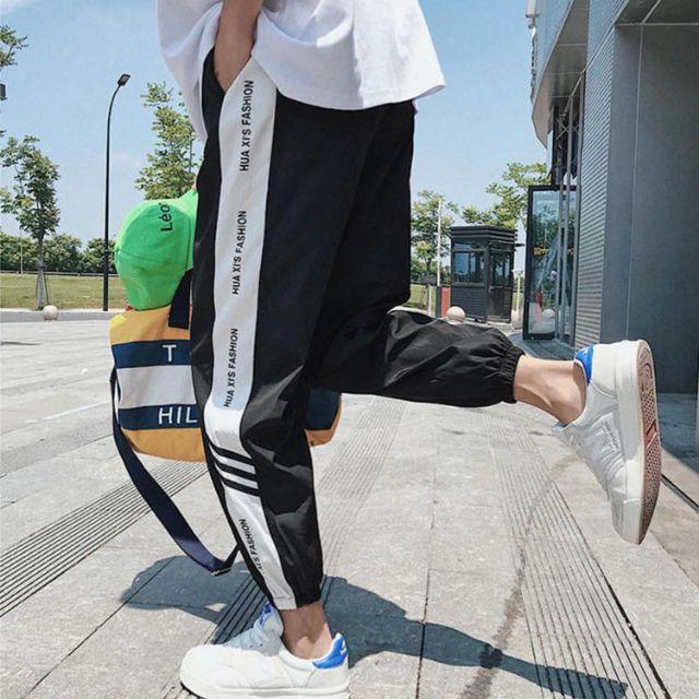 Quần jogger viền (kèm video hình thật