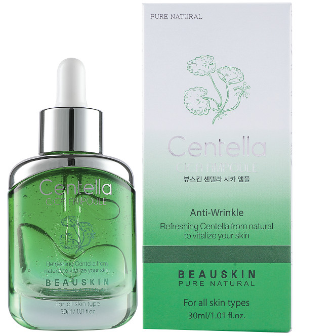 Tinh chất serum dưỡng da thảo dược Beauskin Cica Centella Hàn quốc (30ml) Kèm 3 khuôn