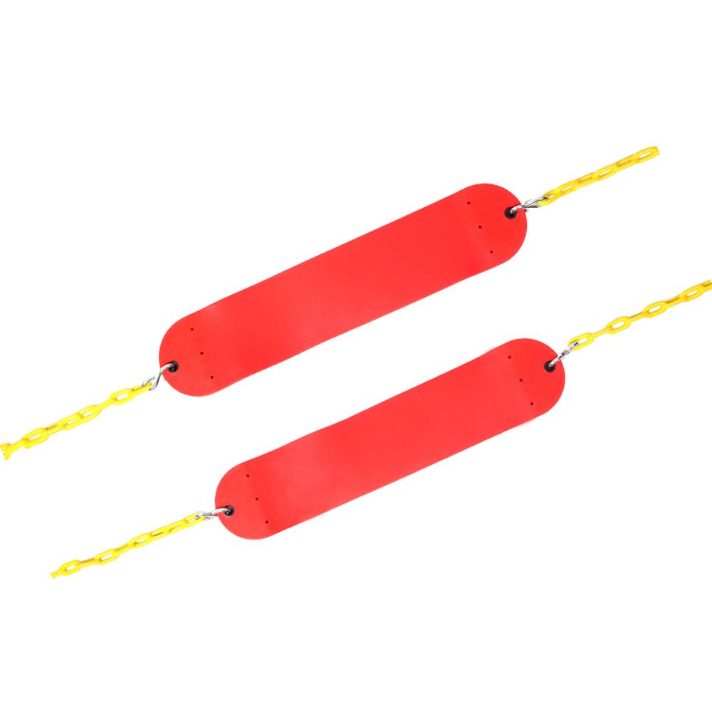 Ghế xích đu Sân chơi SWING SETS được bọc bằng nhựa có móc và carabiners