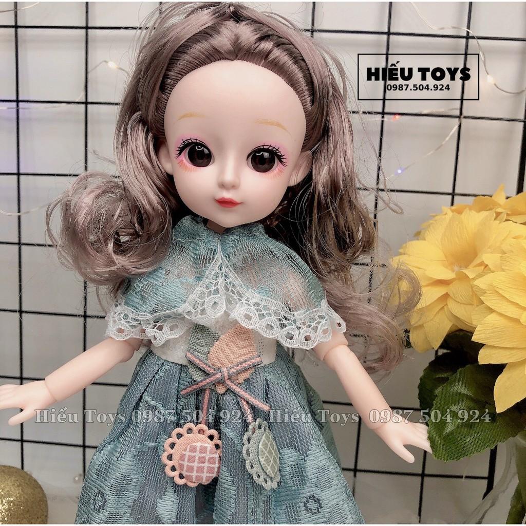 Búp Bê Cho Bé Gái Búp Bê Chibi 30cm Hàng Cao Cấp Có Khớp Cử Động Mọi Hướng Đồ Chơi Trẻ Em