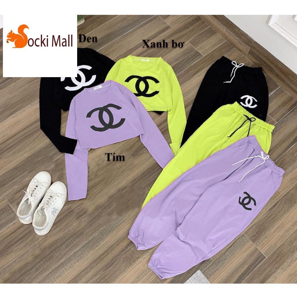 Thời trang trẻ em - Đồ bộ quần áo thun bé gái, kiểu lửng dài thời trang cho bé, thun cotton