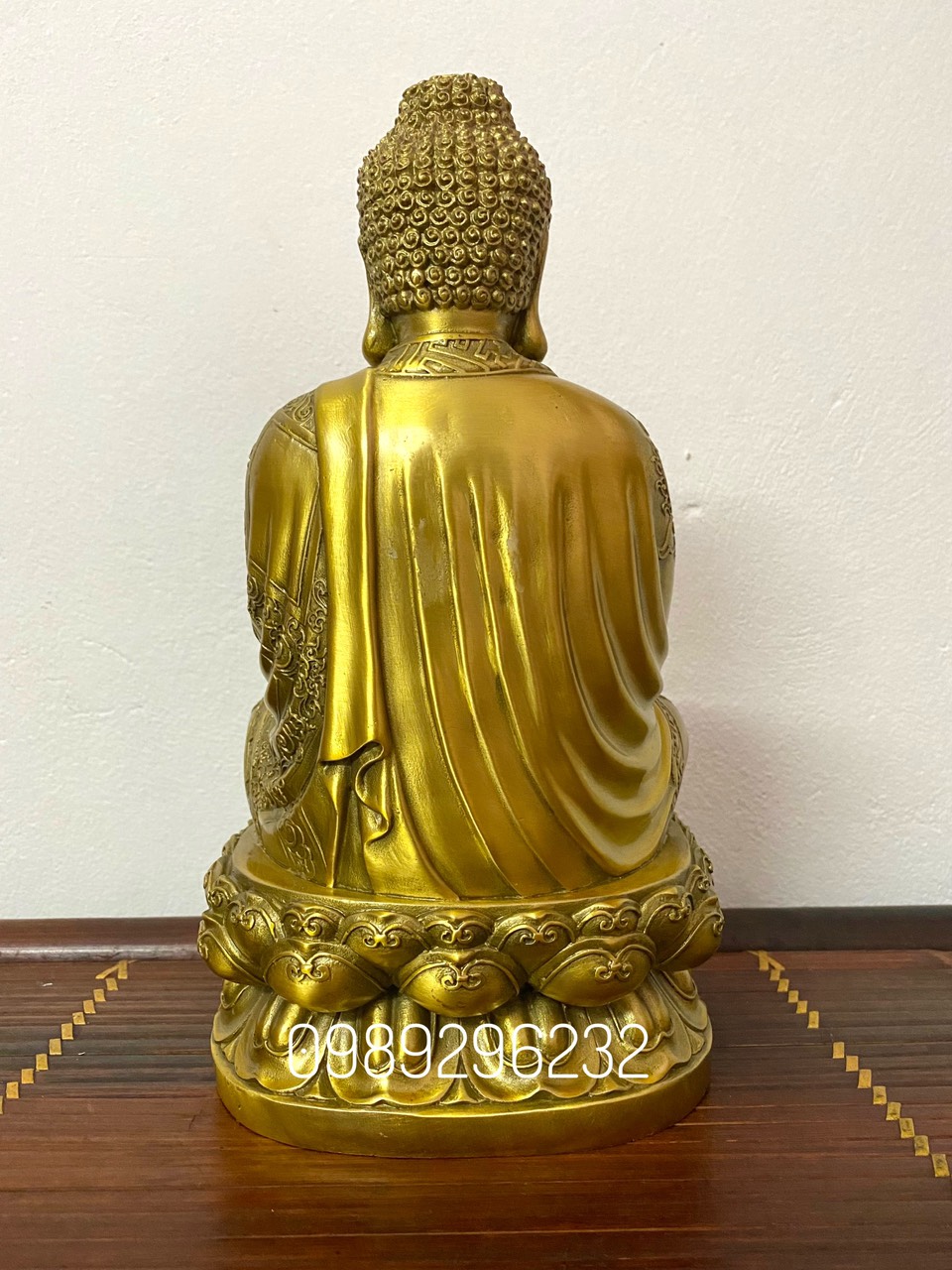 Tượng Phật bằng đồng vàng đẹp