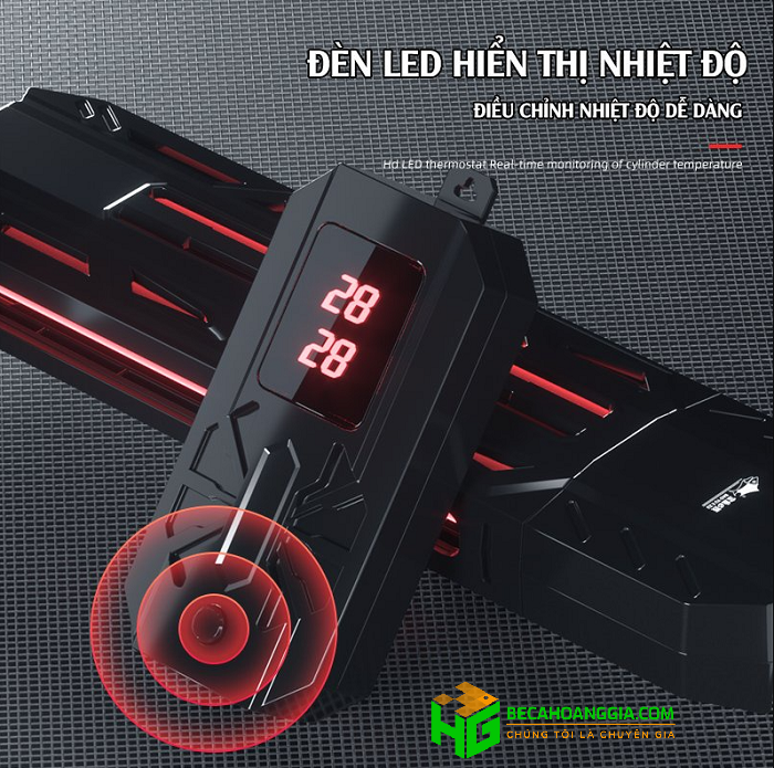 Máy sưởi bể cá Baoyu BY E600 công suất 600W đến 1500W - Bể cá Hoàng Gia