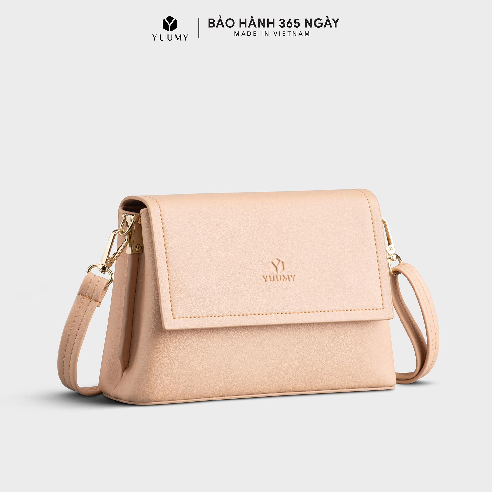 Túi Yuumy ( Thời trang nữ đi chơi size 20 - Túi đeo chéo da Seasand YN195 )