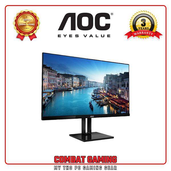 Màn hình AOC 24V2Q IPS/Full HD/75Hz/Free Sync - Hàng Chính Hãng