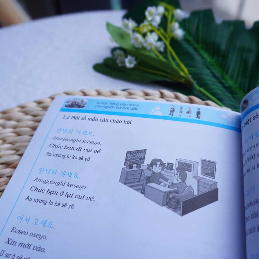 Sách Tự Học Tiếng Hàn Cho Người Mới Bắt Đầu - Học Kèm App Online