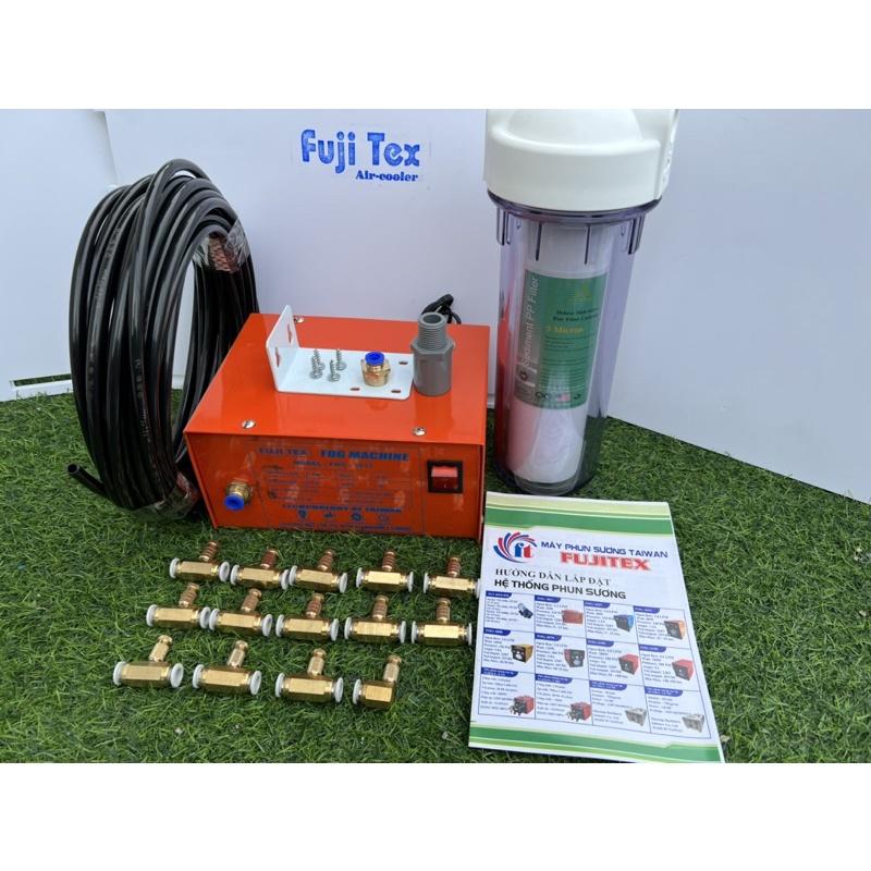 Trọn bộ máy phun sương fujitex 3015 -15 đầu phun