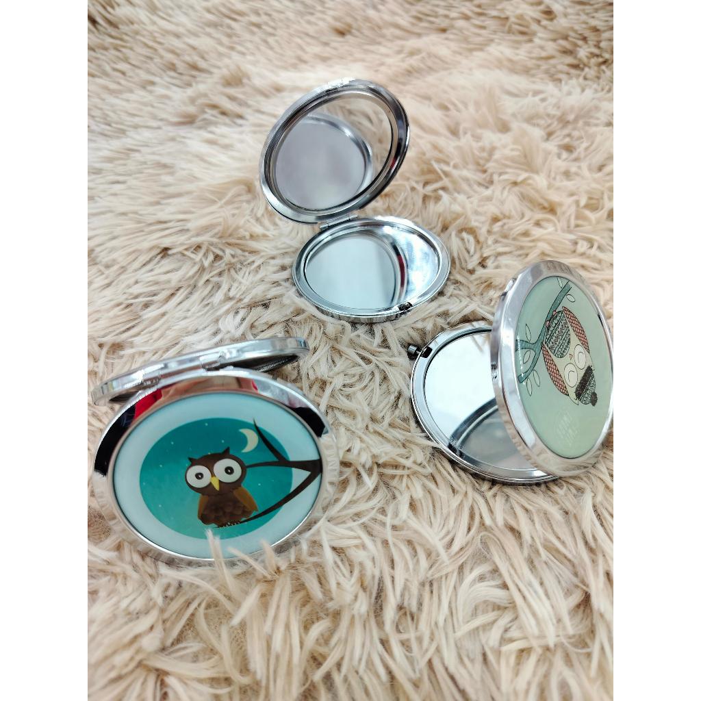 Gương Gấp Mini 2 Mặt Siêu Cute Tiện Lợi