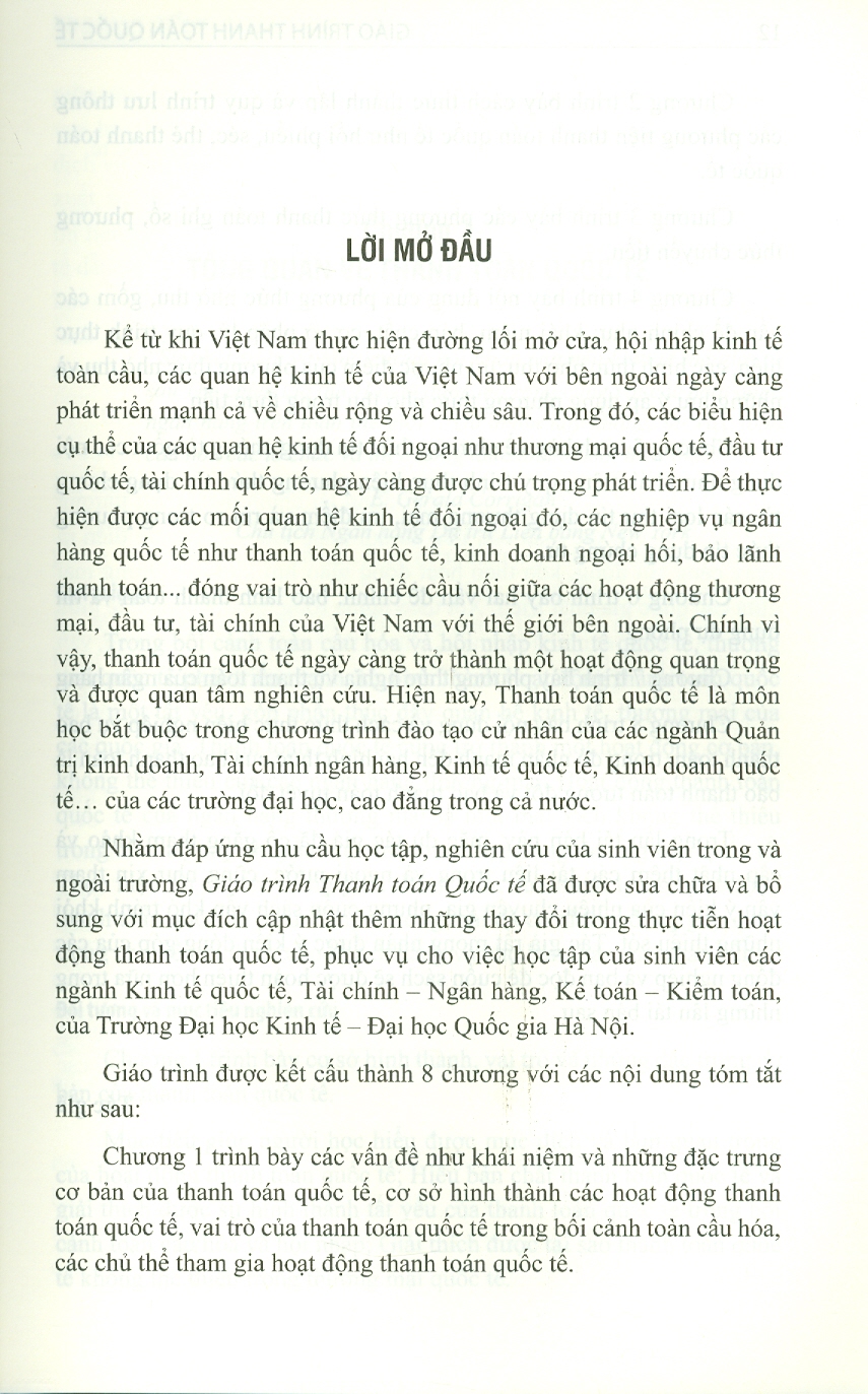 Giáo Trình Thanh Toán Quốc Tế