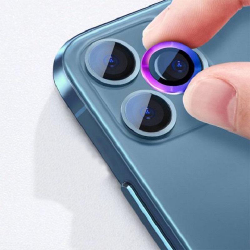 Viền Nhôm Bảo Vệ Camera Dành Cho IPhone 11/11Pro/11ProMax/12/12Mini/12Pro/12ProMax