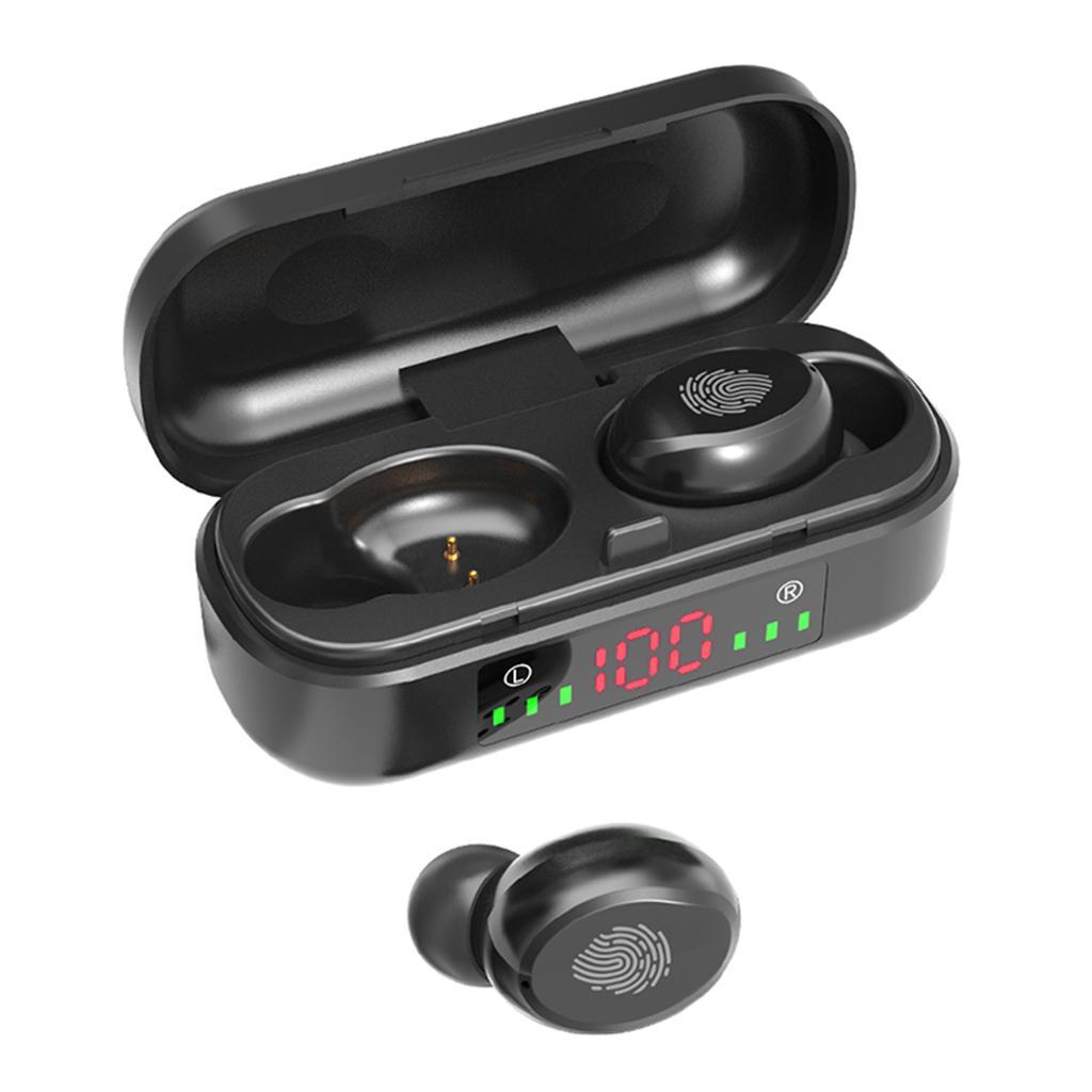 Bluetooth 5.0 Headset Wireless Earphones Twins 8D Stereo Headphone