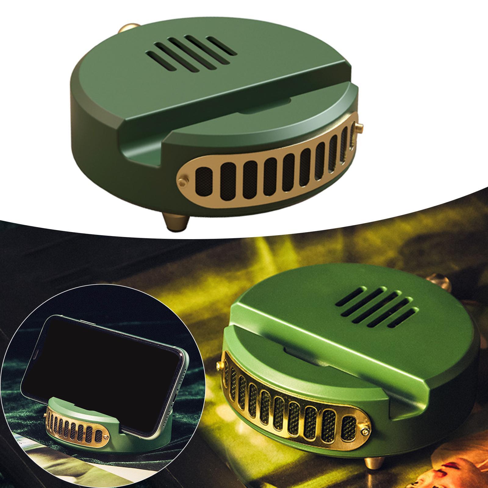 Mini Portable Bluetooth Speaker Rechargeable Loudspeaker Phone Bracket New