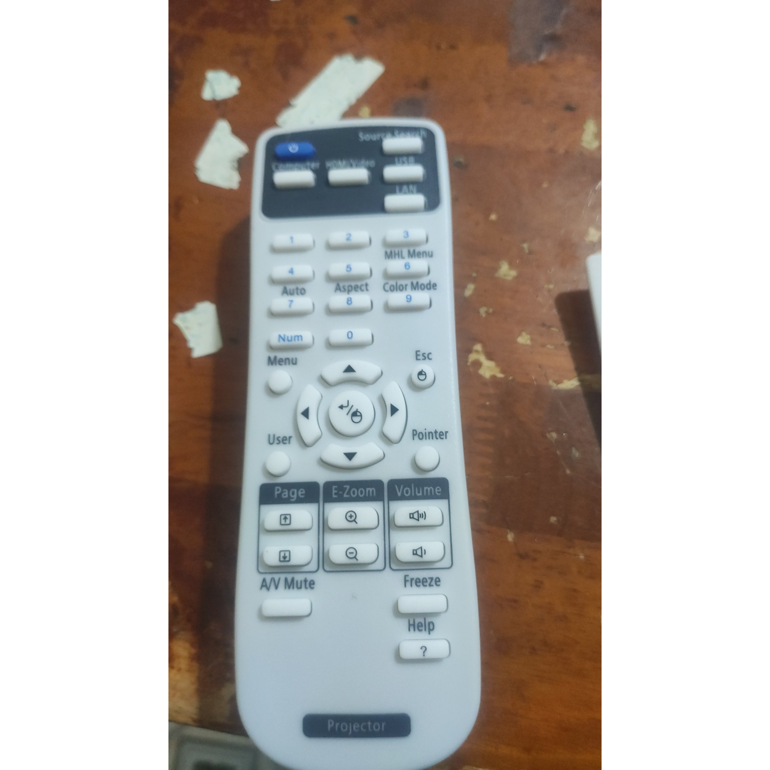 Remote thay thế cho các dòng máy chiếu Epson