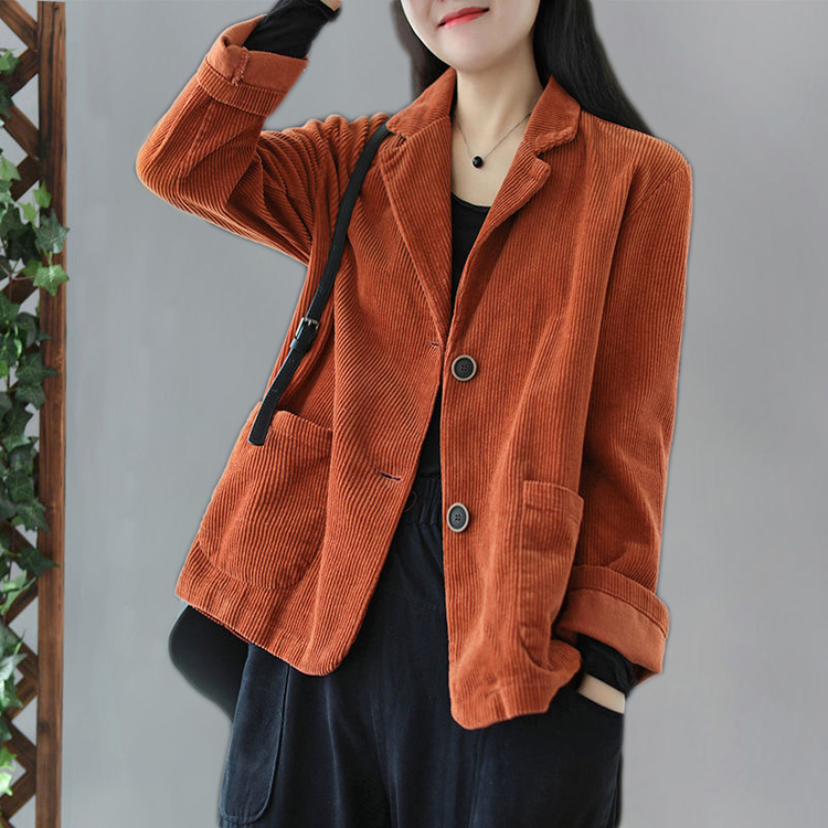 Áo khoác Blazer Nhung Tăm 2 lớp phong cách Hàn Quốc Haint Boutique Bz05