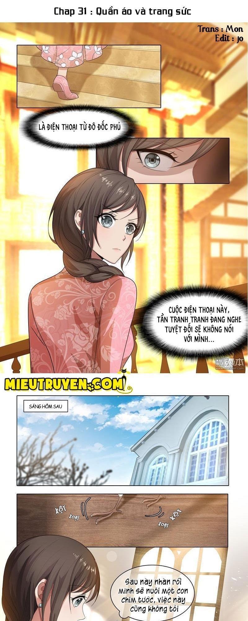 thiếu soái! vợ ngài lại bỏ trốn chapter 31 1