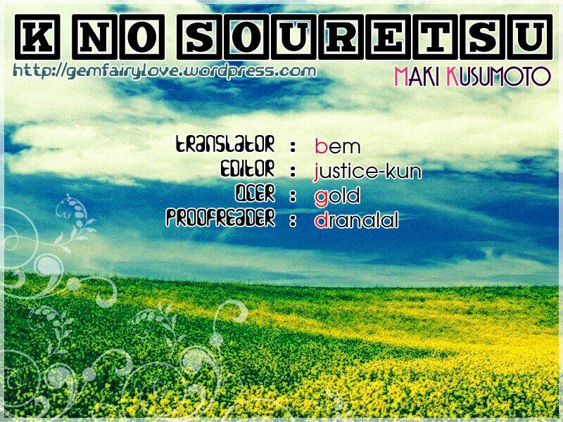 k no souretsu chapter 14.1 1