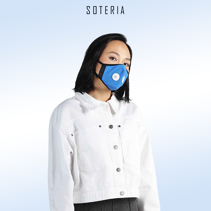 Khẩu trang thời trang Soteria French Blue ST179 - N95 lọc 99% bụi mịn 0.1 micro