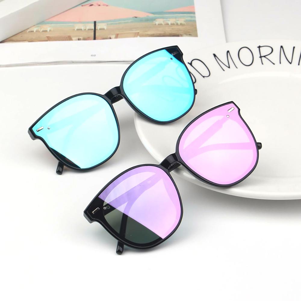 Chất Lượng Cao Kính Mát Trẻ Em Nhiều Màu Sắc Mắt Kính Khung Bé Gái Bé Trai Kính Chống Nắng Cho Trẻ Em UV400 Bé Mắt Kính Tráng Gương Kính Mát