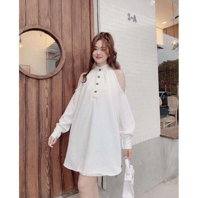 163 - ĐẦM TRẮNG SUÔNG TD KHOÉT VAI NÚT GỖ