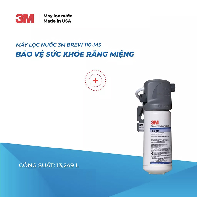 Máy Lọc Nước 3M BREW110-MS | BREW120-MS | ICE140-S Chuẩn Nước Khoáng Uống Trực Tiếp - Nhập Khẩu Mỹ, Hàng Chính Hãng 3M - BREW110MS BREW120MS ICE140S HF10-MS HF20-MS HF40-S