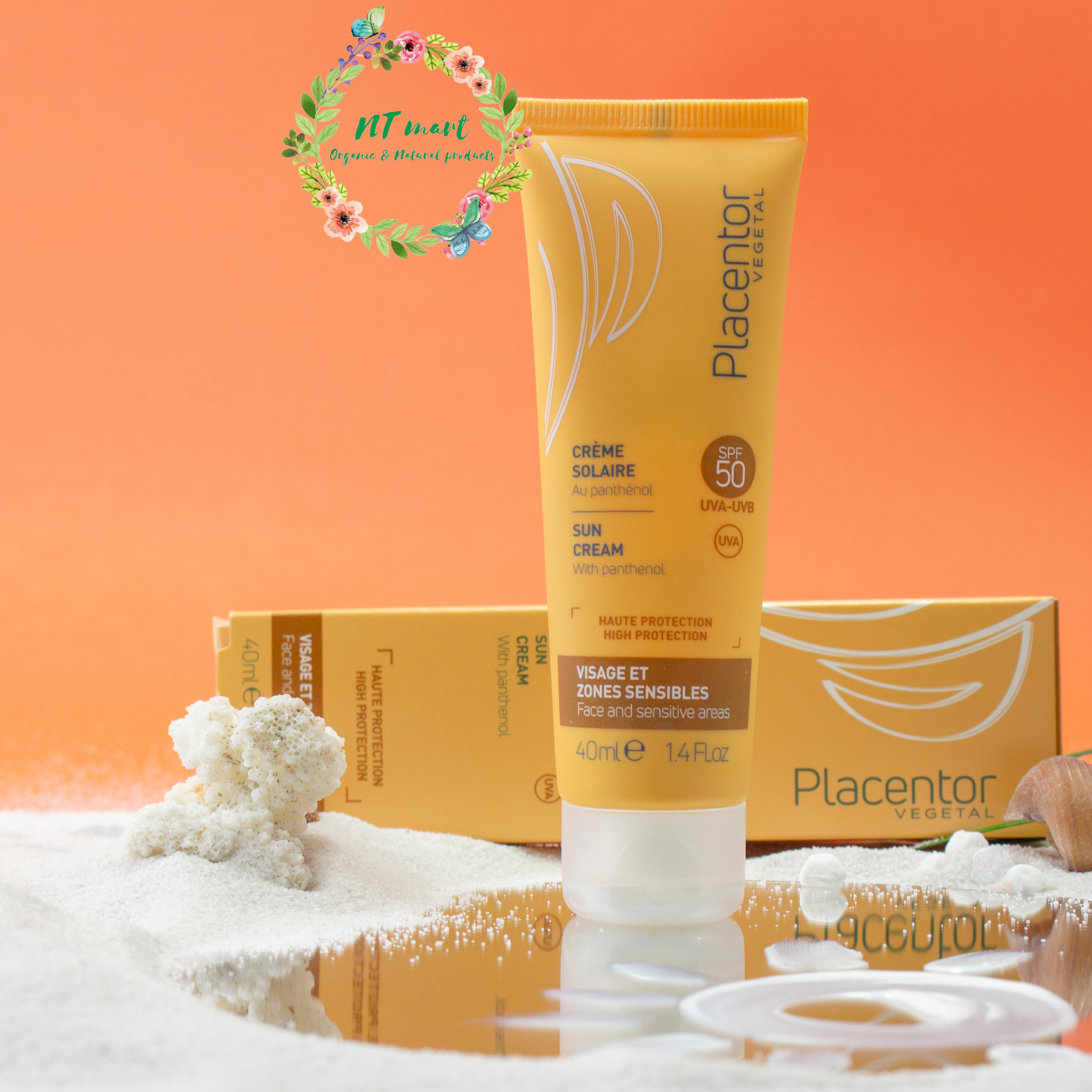 Kem Chống Nắng Khoáng Chất Placentor High Protection Sun Cream SPF50, PA++++