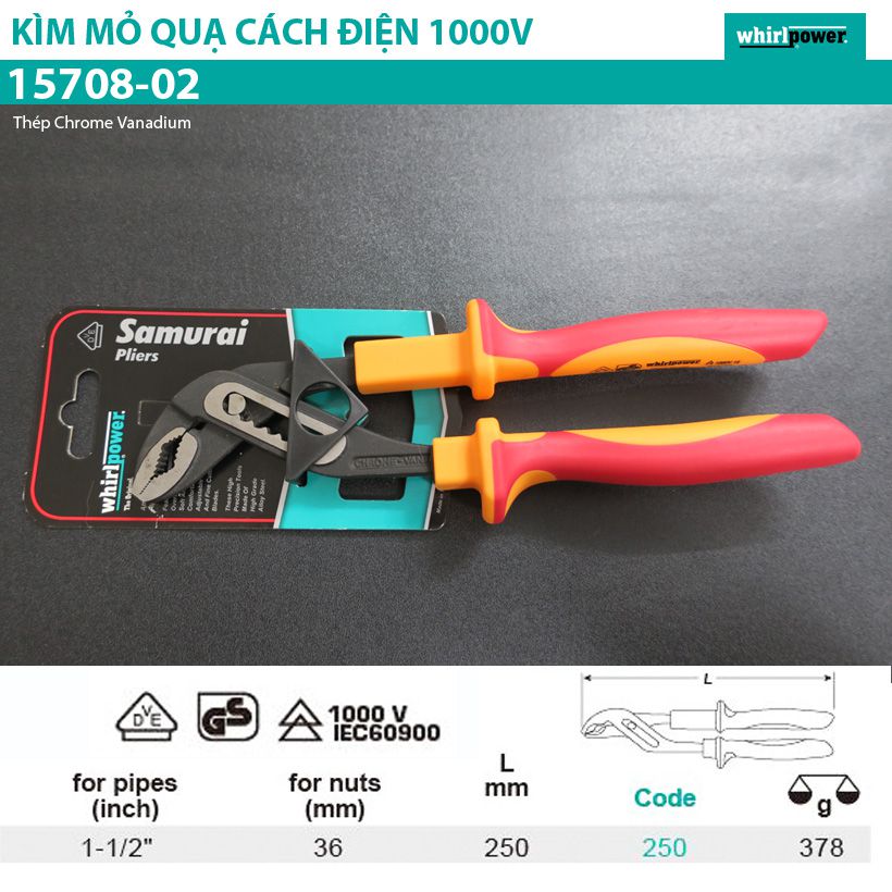 KÌM MỎ QUẠ 10" WHIRLPOWER 15708-02-250