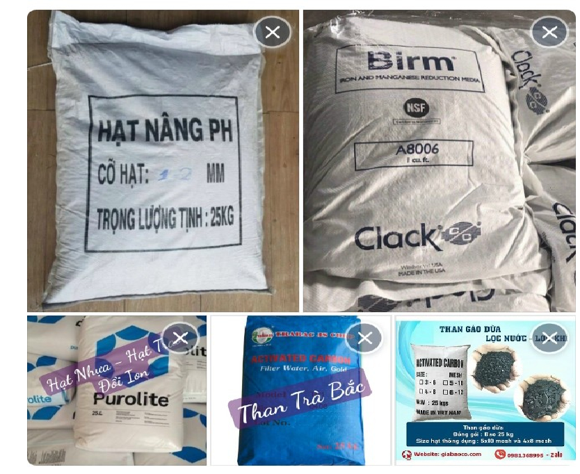 COMBO 5KG - Đá Nâng PH - Dùng Cho Lọc Nước