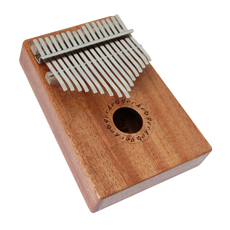 Đàn Kalimba 17 Phím Gỗ Mahogany Gecko K17M