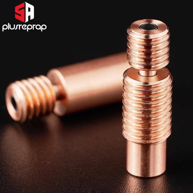 1/2 CHIẾC BI Tất Cả Kim Loại Heatbreak V6 HOTEND Đồng Và Heatbreak Cho Dây Tóc 1.75mm Mịn Prusa i3 MK3