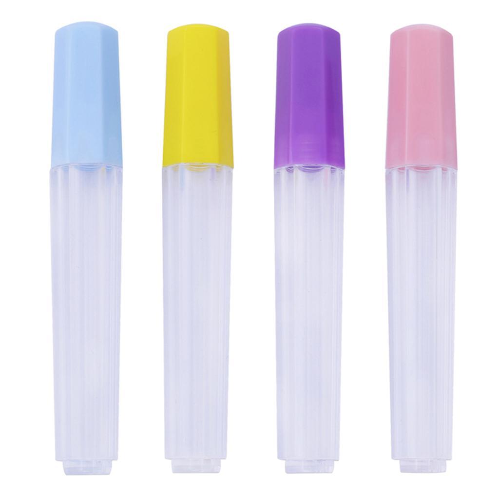 4 Pieces Plastic Sewing Needles Case Tube Felting Needles Storage Container