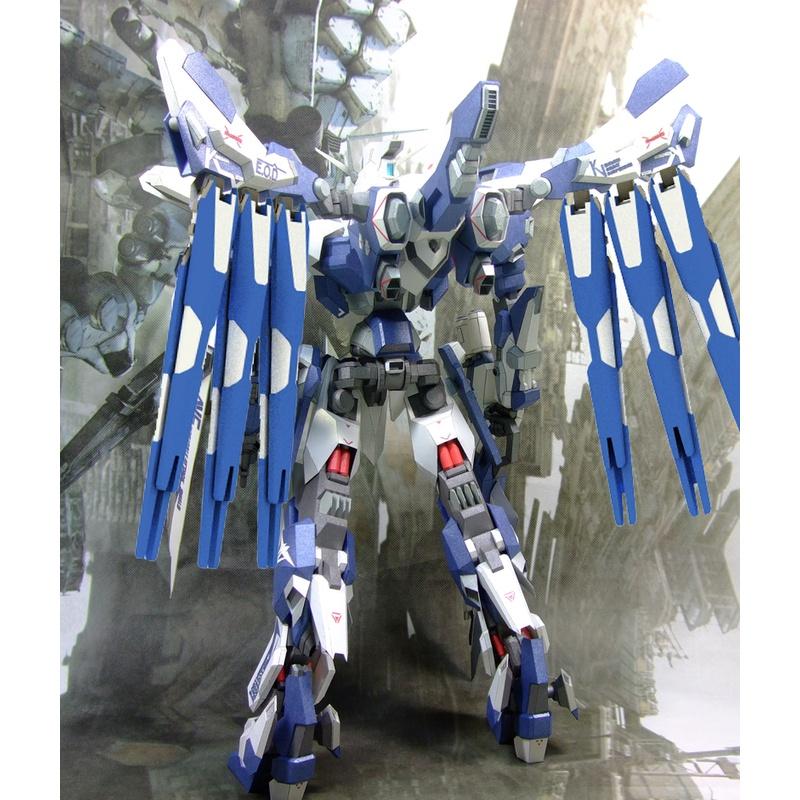 Mô hình giấy 3D Gundam RX-93