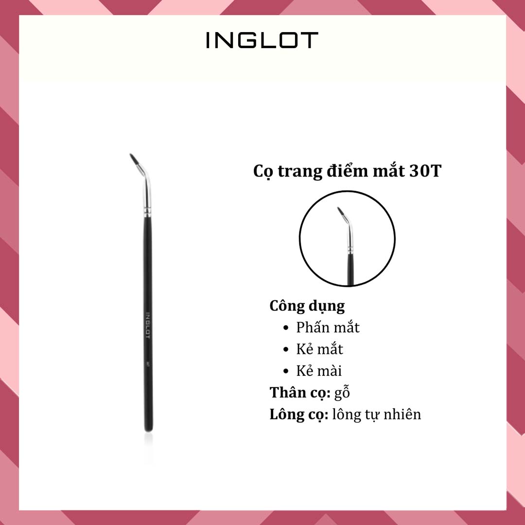 Cọ trang điểm mắt Makeup Brush 30T INGLOT