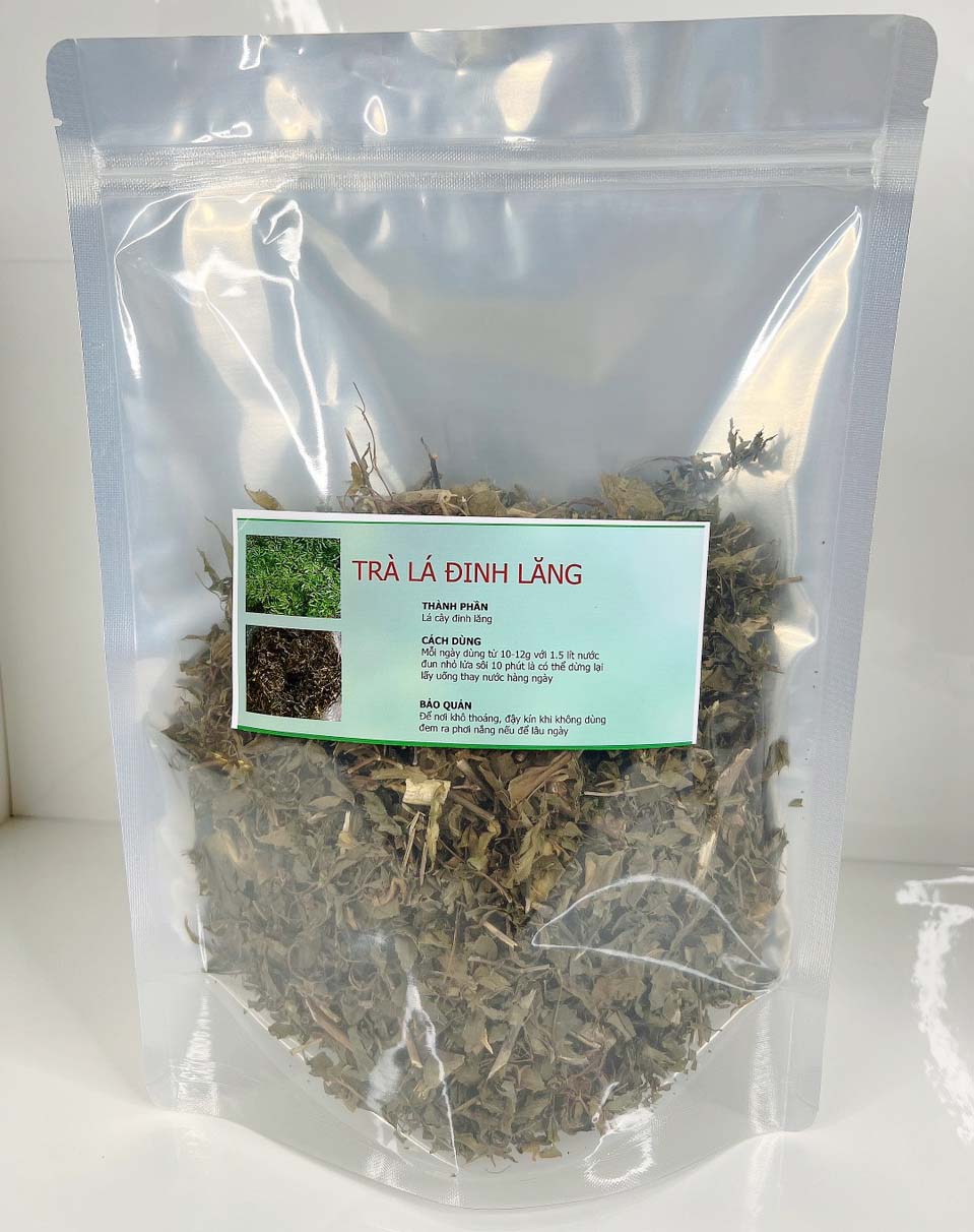Trà lá đinh lăng khô (Lá đinh lăng nếp sấy khô 1kg) - Sản phẩm đinh lắng nếp hữu cơ tự nhiên