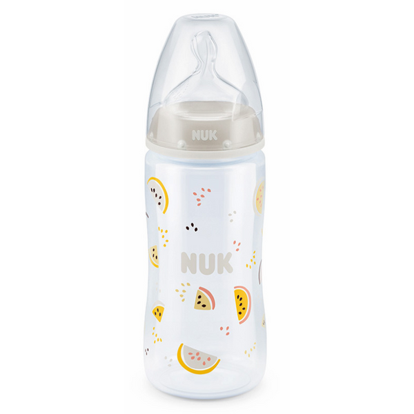 Bình Sữa Nhựa PP 300ml Núm Ti Silicone S1 Nuk NU66133 - Màu Ngẫu Nhiên