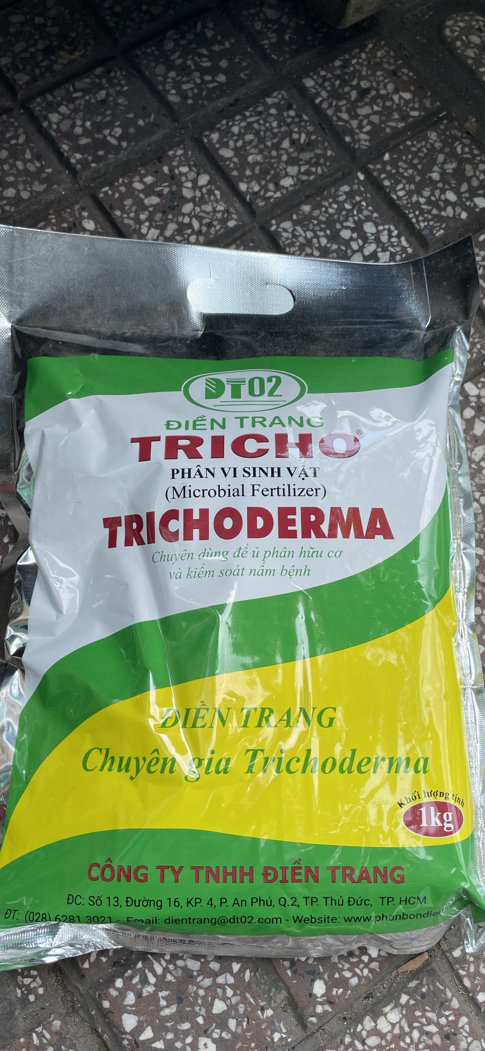 1kg Nấm đối kháng Trichoderma Điền Trang