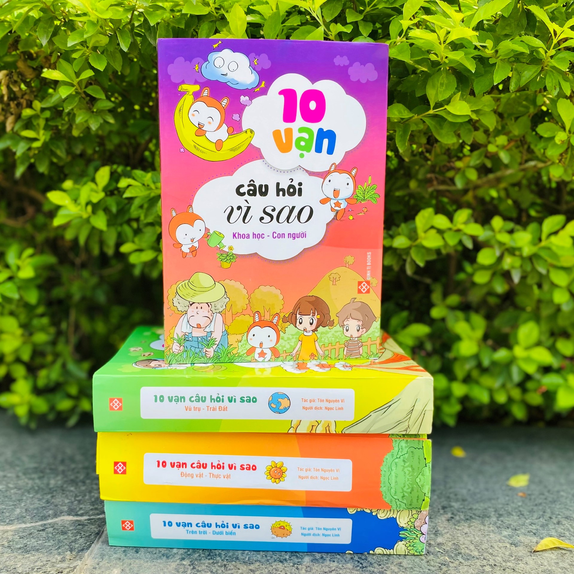 Sách Bách Khoa Tri Thức - 10 Vạn Câu Hỏi Vì Sao - Khoa học Con Người - Đinh Tị Books