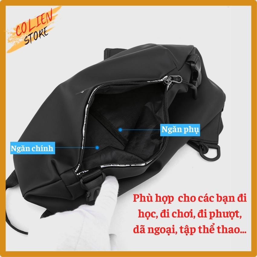 Túi Đeo Chéo Bao Lô Cao Cấp Colien Store Vải PVC Không Thấm Nước, Đeo Được 2 Chiều