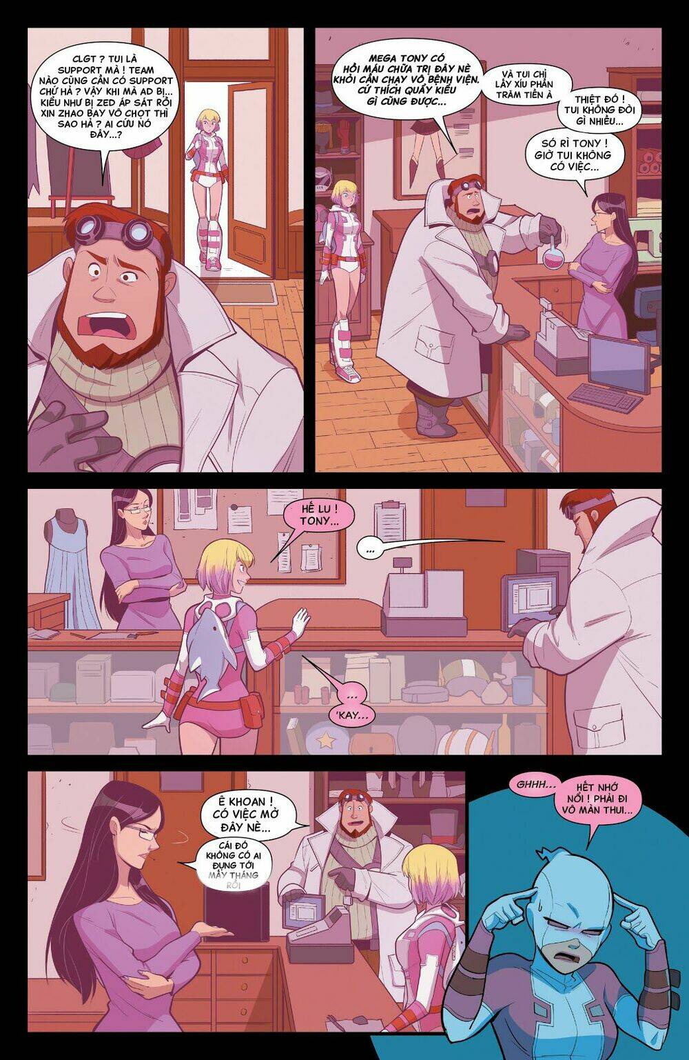 gwenpool siêu phàm chapter 11 5