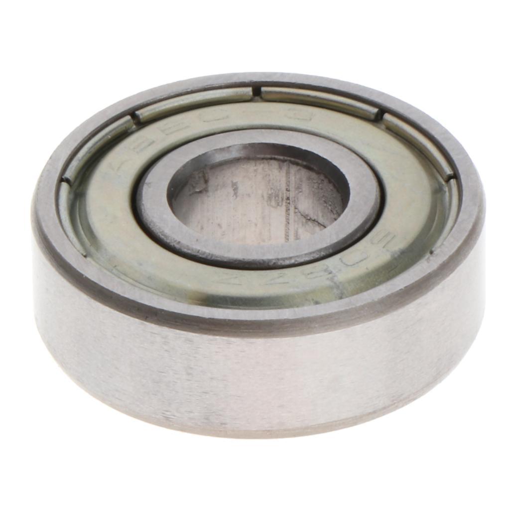 8 Pieces Silver Premium ABEC-7 Precision 608 Z Skateboard Ball Bearing Skate Board Deck Longboard Bearings for Scooter Inline and Roller Skates