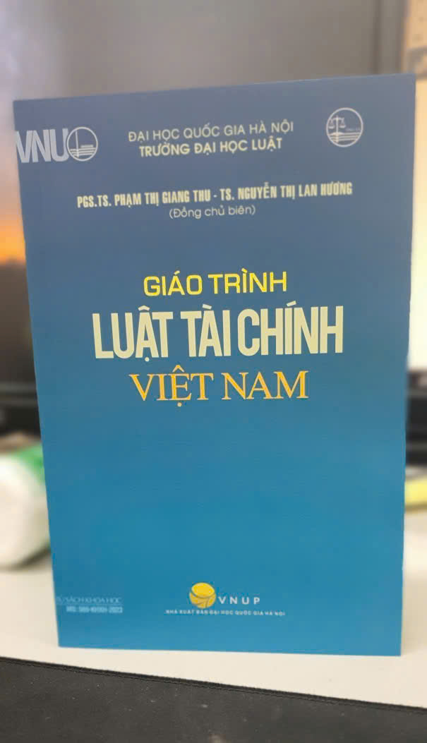 Sách - Giáo trình luật tài chính Việt Nam - ảnh 3