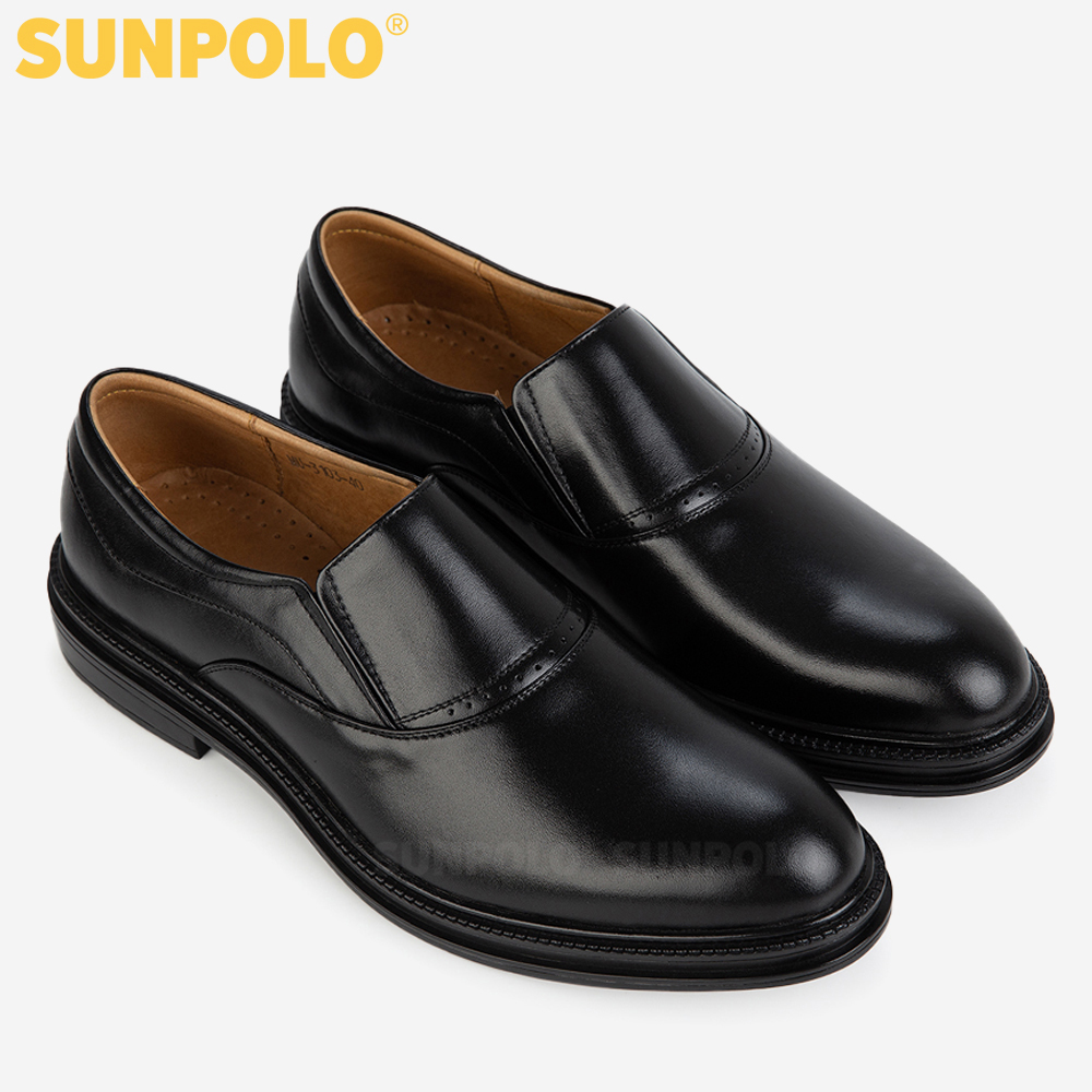 Giày Tây Nam Da Bò Cao Cấp SUNPOLO MU3103