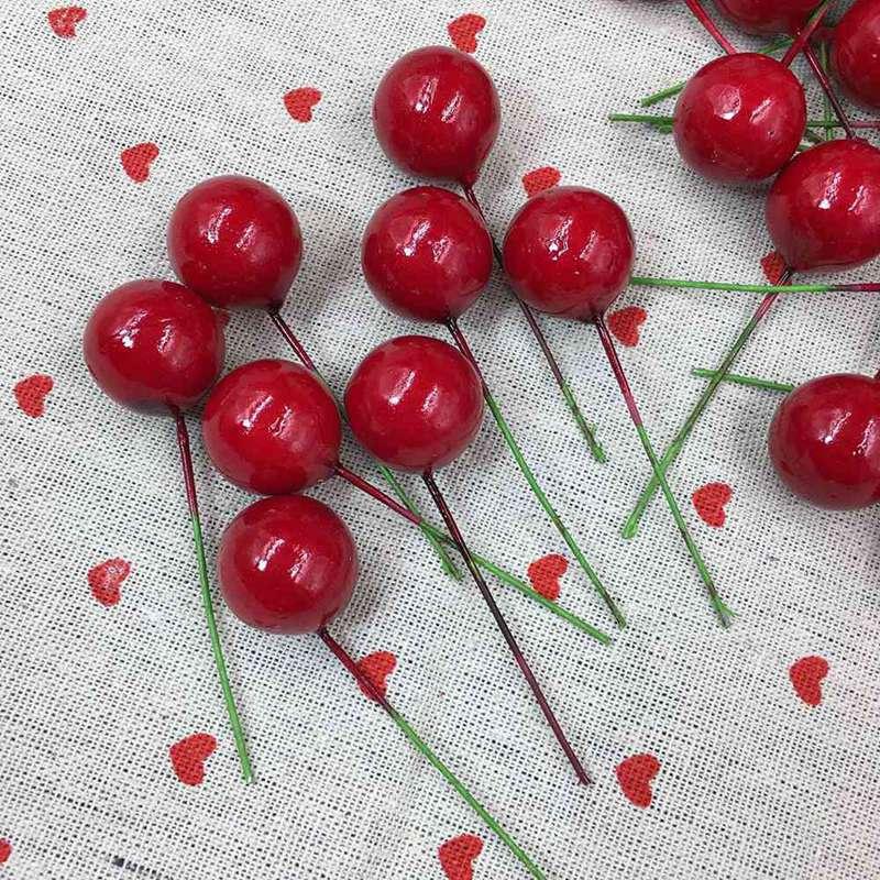 Tmdbyx Set 100 Quả Mọng Nhân Tạo Trang Trí Giáng Sinh